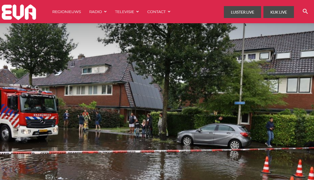 Wateroverlast op de Leusderweg