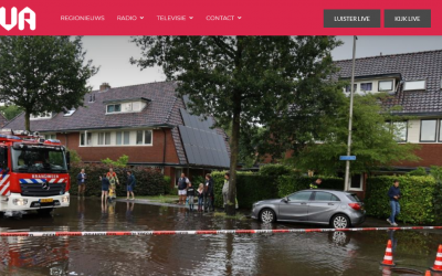 Wateroverlast op de Leusderweg