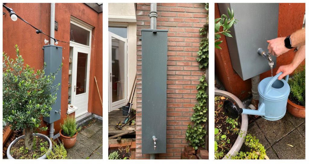 Heel strakke regenton